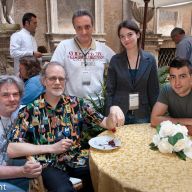Bob Katz con Stefano Cappelli e altri partecipanti