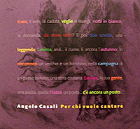 Angelo Casali - Per chi vuole cantare