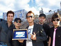 MiOdio premiati come migliore band emergente
